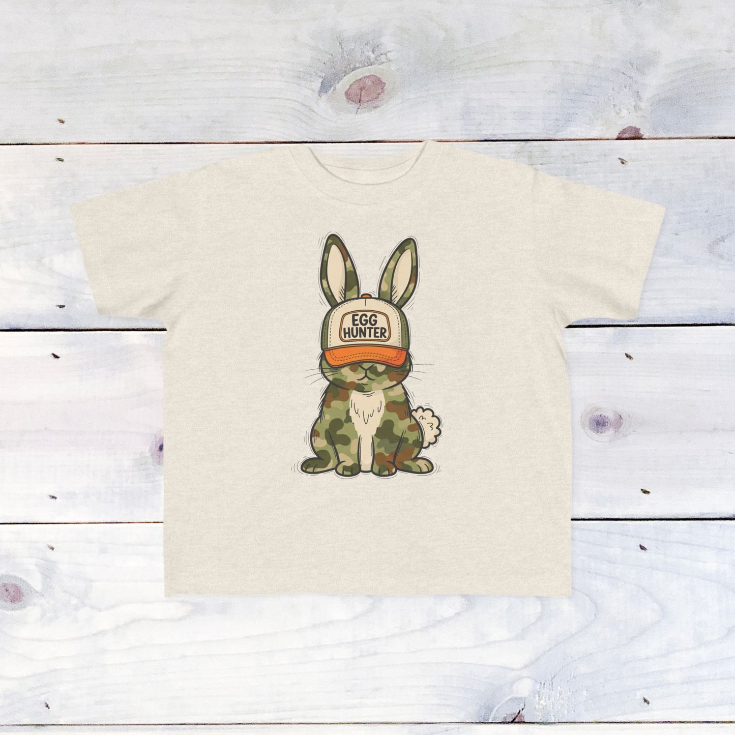 Camo Bunny Toddler Shirt