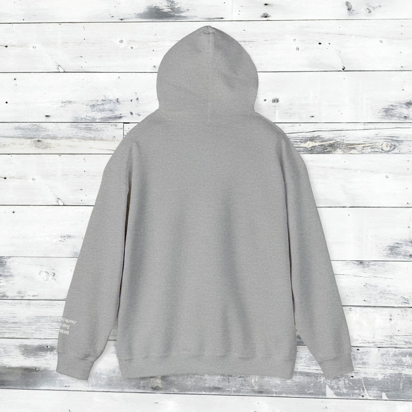 GRINCH HOODIE - LOATHE ENTIRELY QUOTE LEFT CUFF