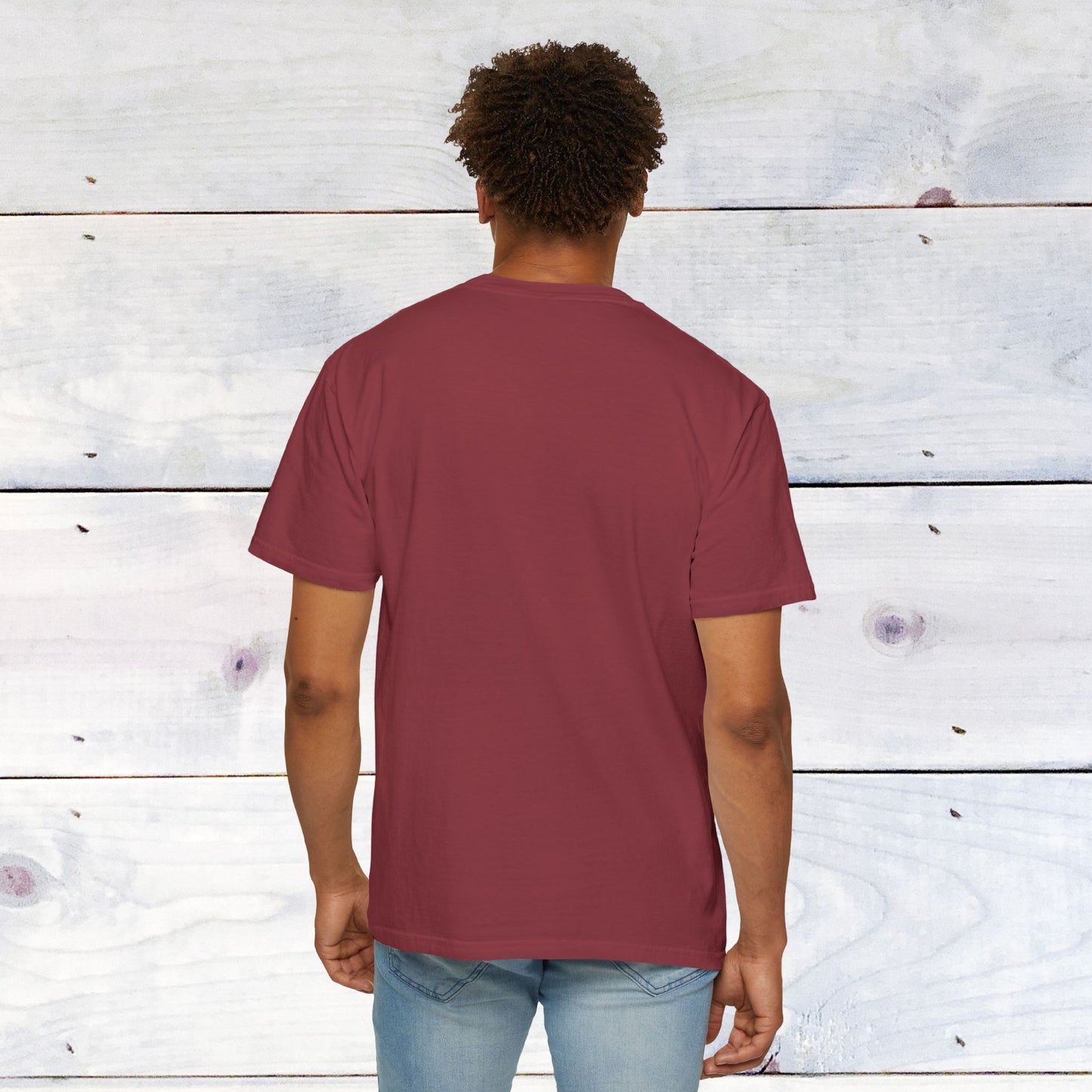 Heath Hawks Checkered Comfort Colors Unisex Tee