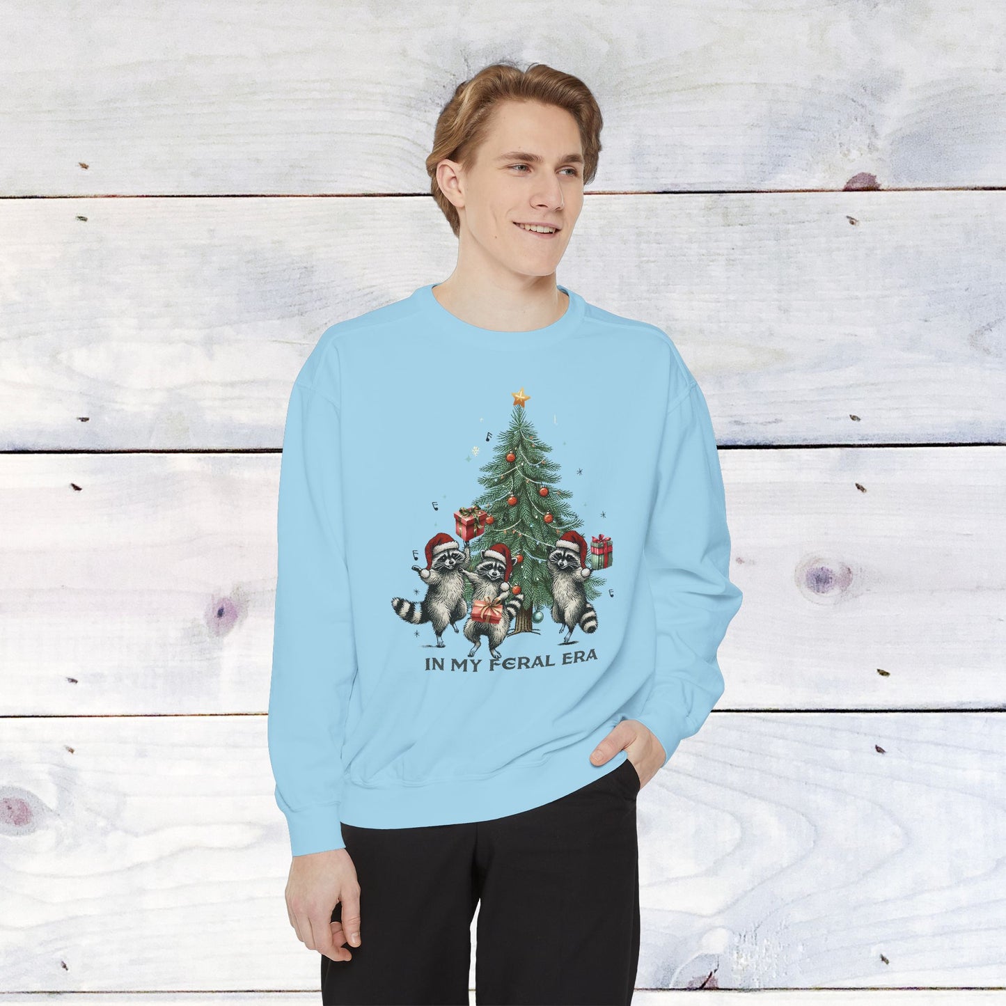 Feral Era Holiday Comfort Colors Sweater