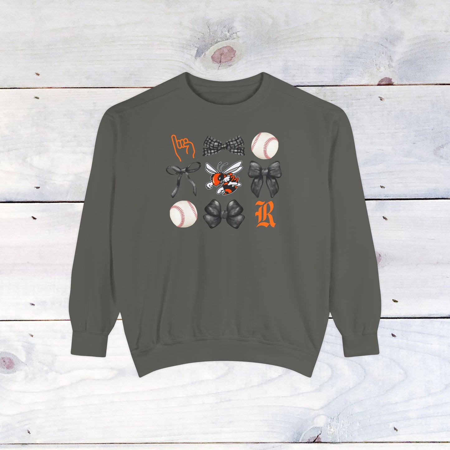 The GRID Rockwall Baseball Comfort Colors Sweater