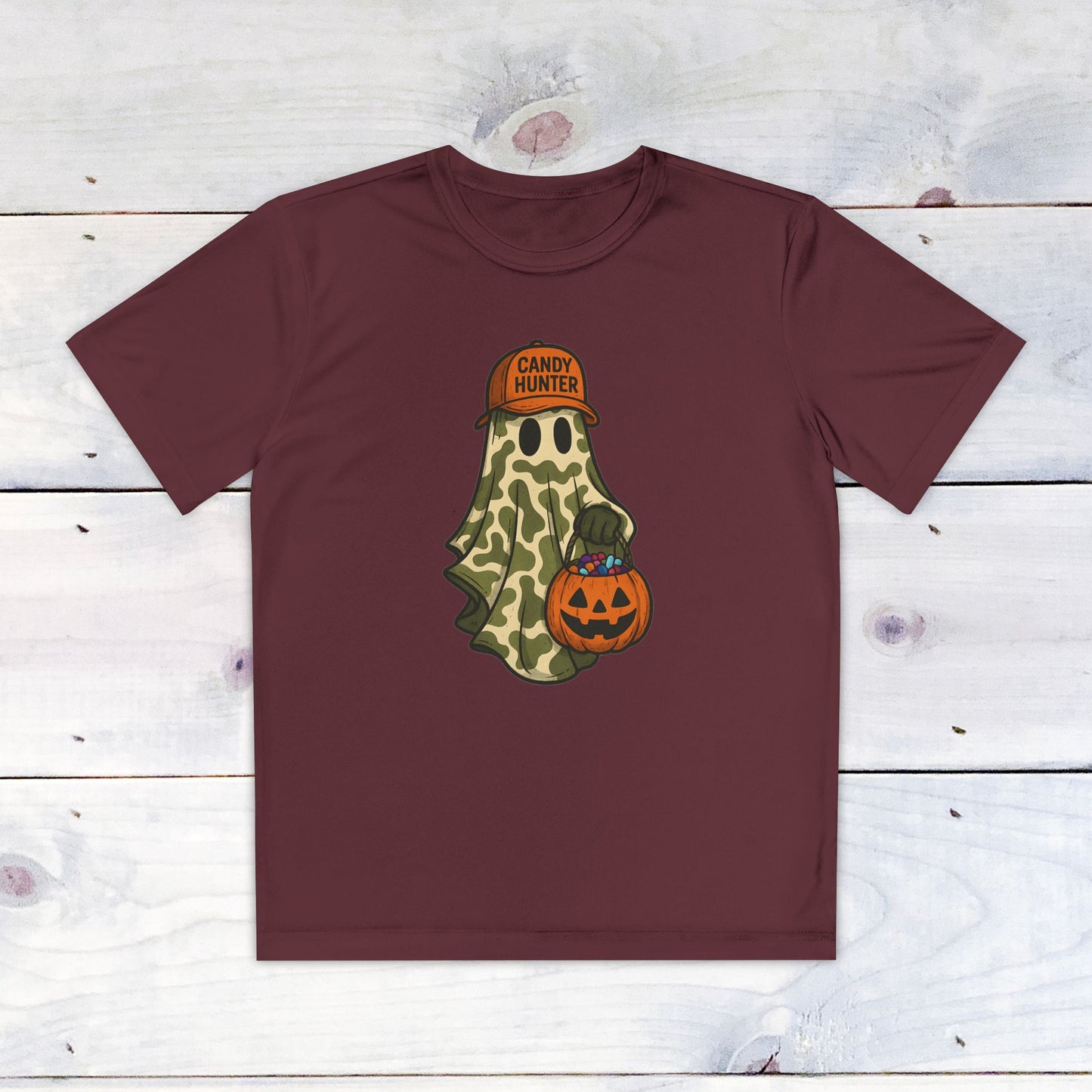 Candy Hunter Youth Sport-Tek Shirt