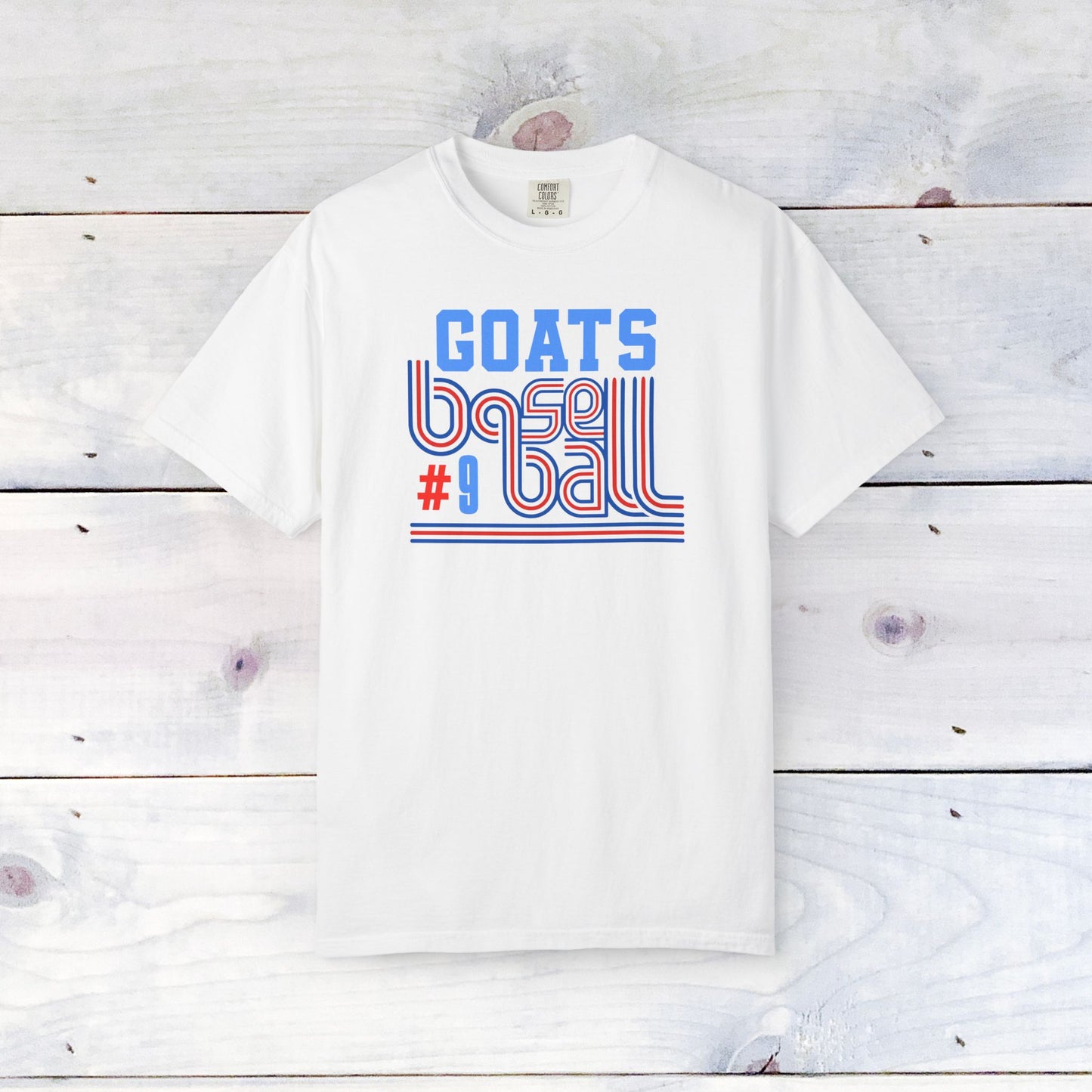 Goats Baseball Comfort Colors Unisex Shirt