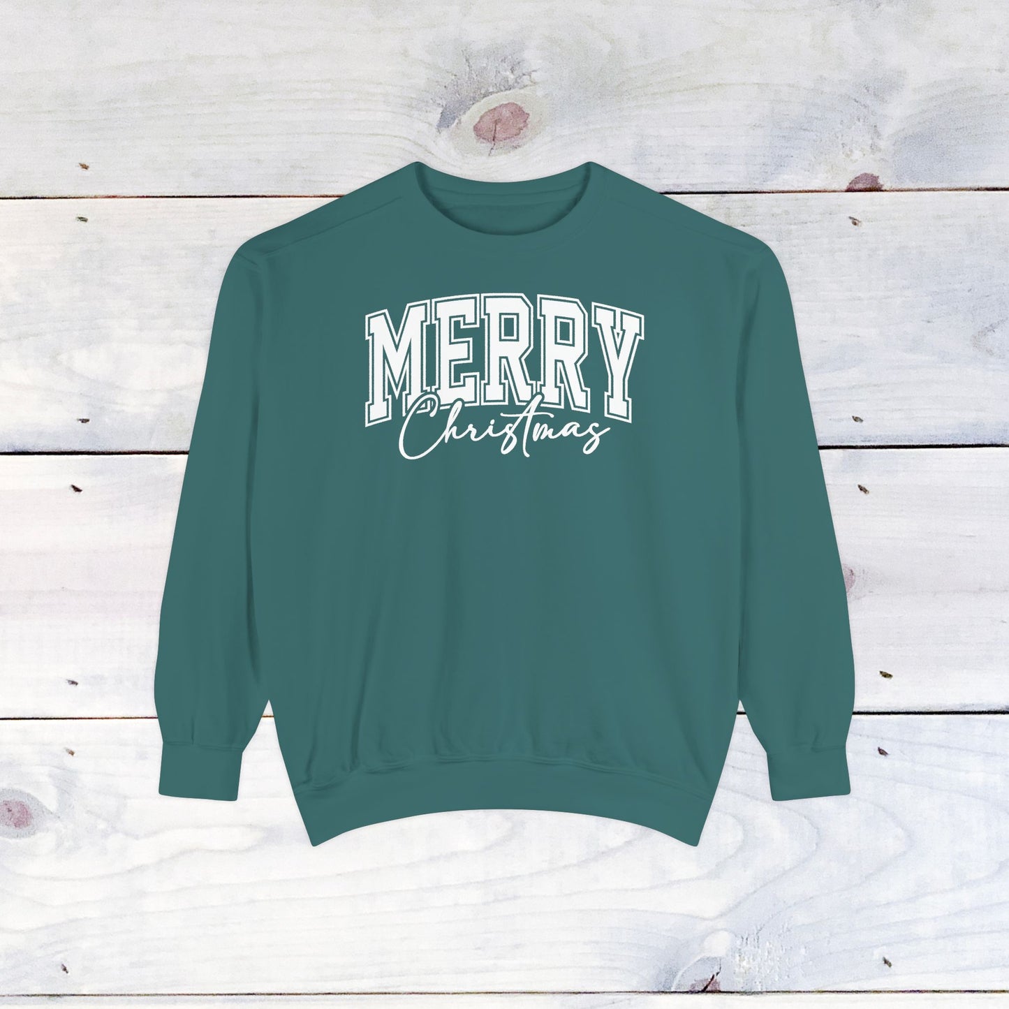 Merry Christmas Comfort Colors Sweater
