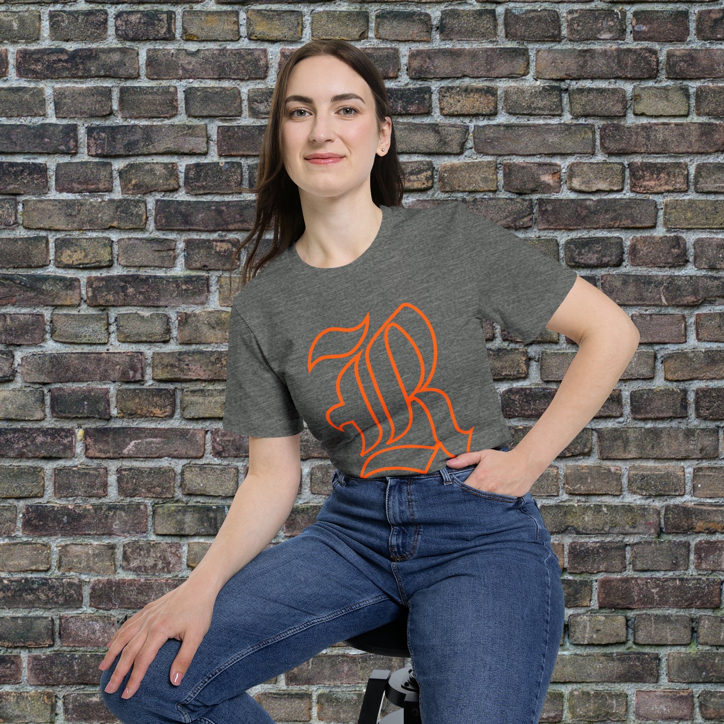 Old School R Shirt - Loose Fit
