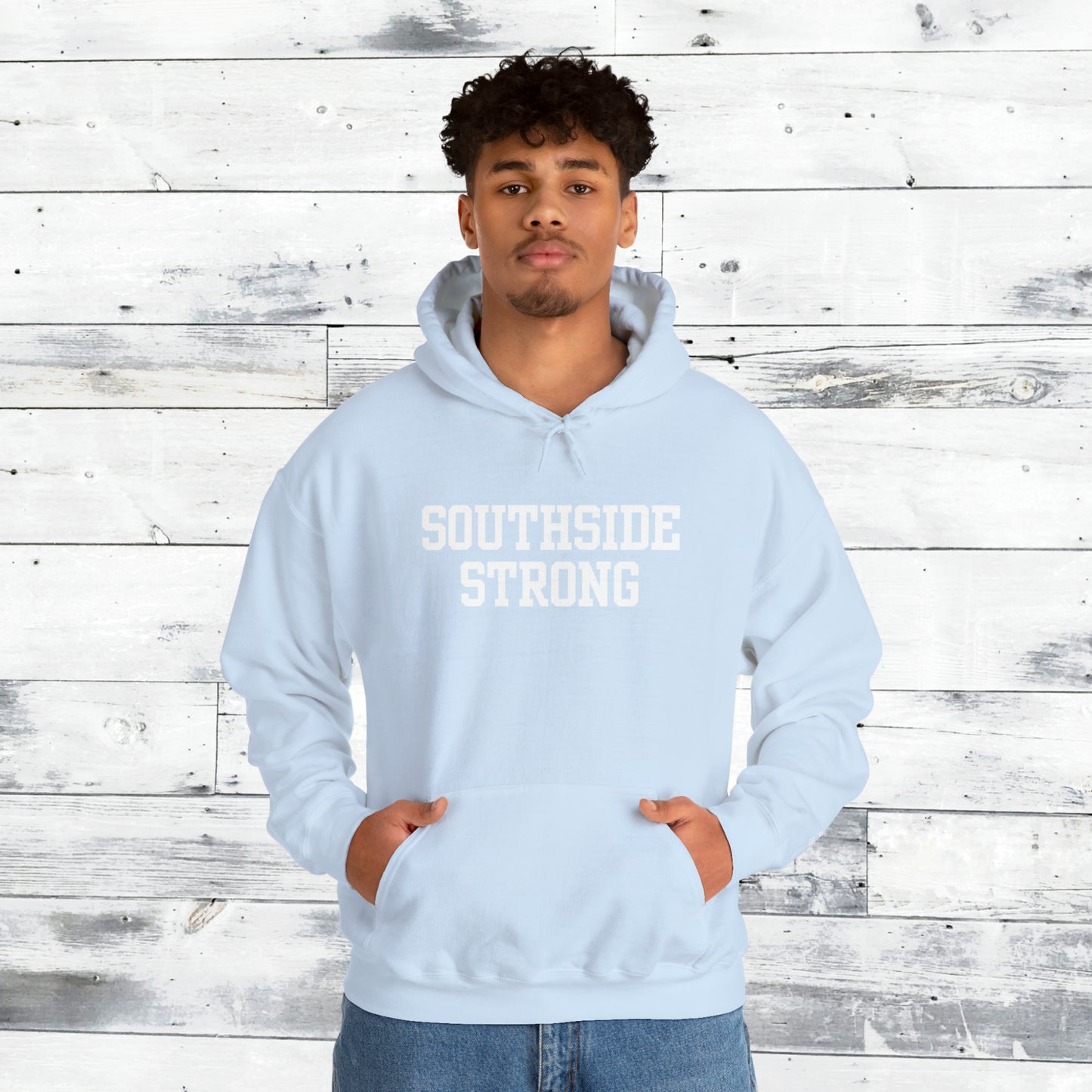 Southside Strong  Hoodie WTD cuff