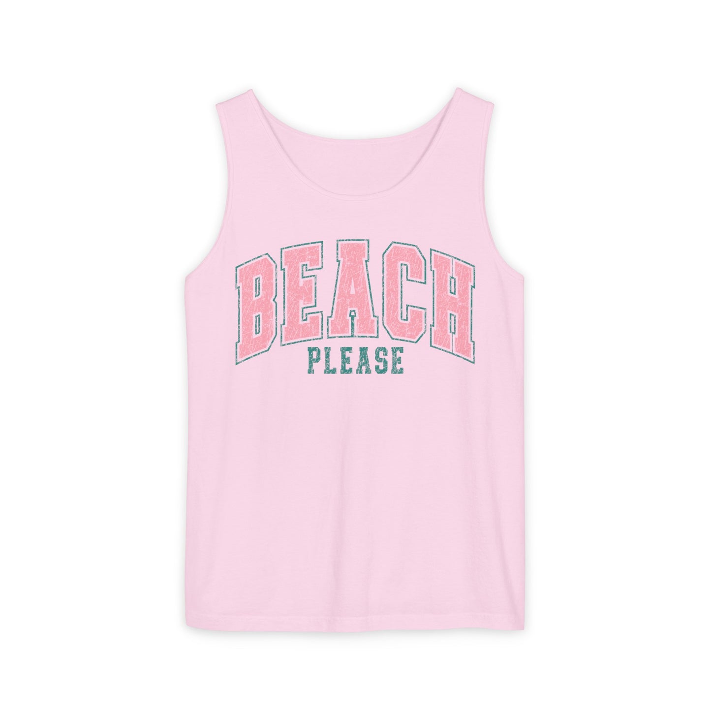 Beach Please Tank - Comfort Colors