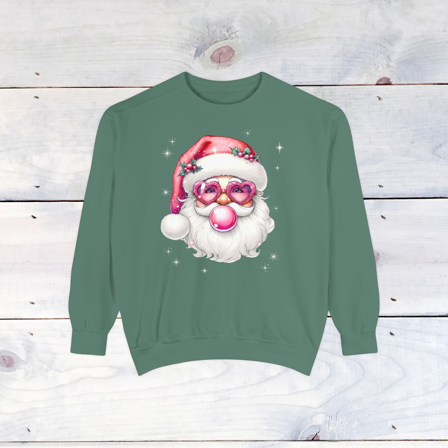 Girly Pop Santa Comfort Colors