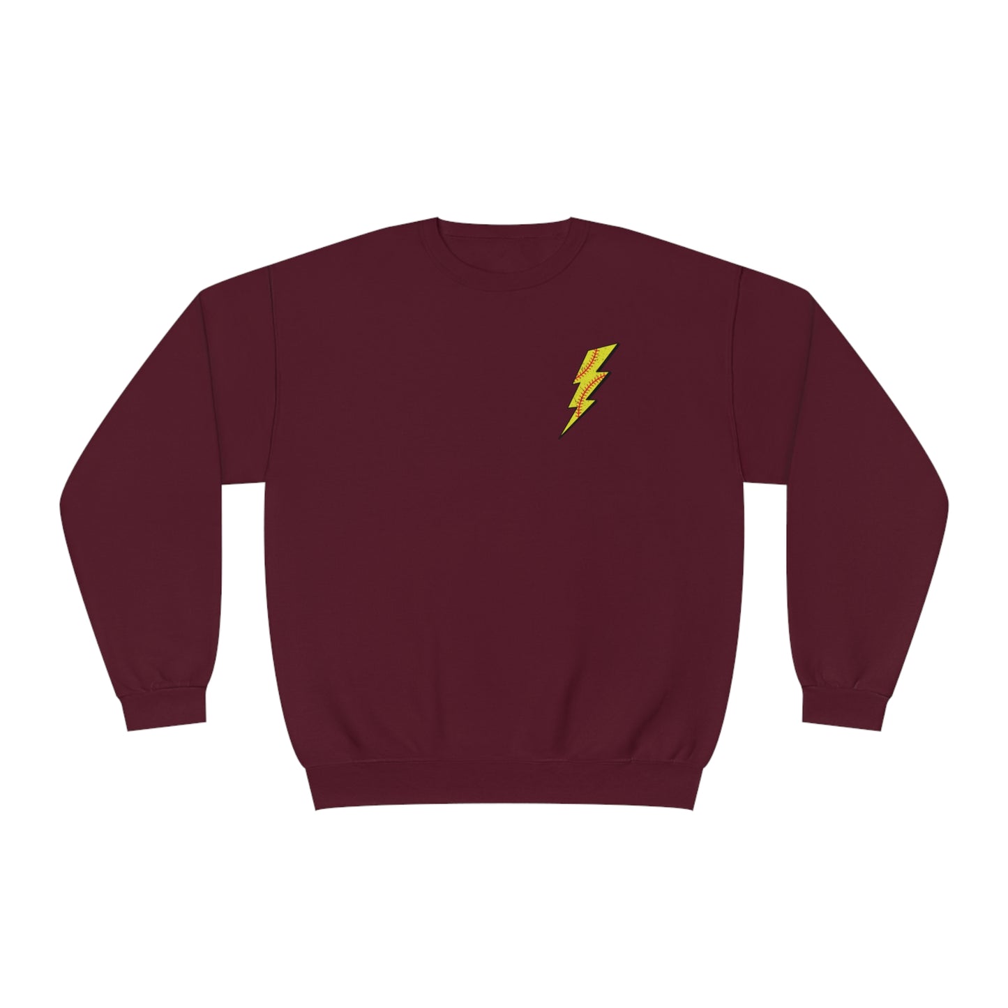 Softball Mama Sweater - White Text