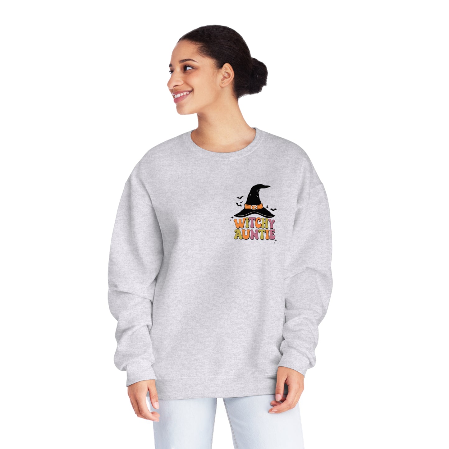 Witchy Auntie -- Unisex NuBlend® Crewneck Sweatshirt