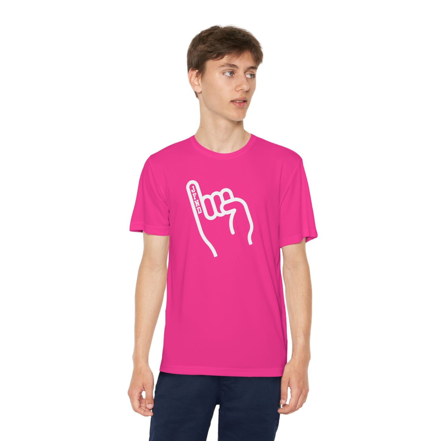 Youth Stinger Up - JFND pinky Jersey T