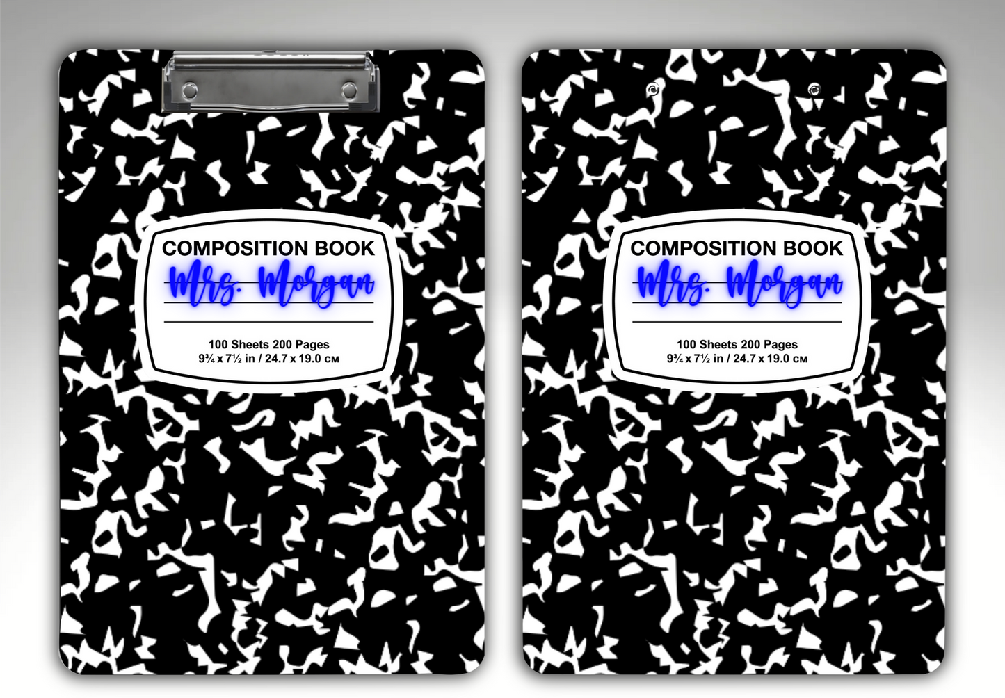 Teacher Double Sided Clipboard