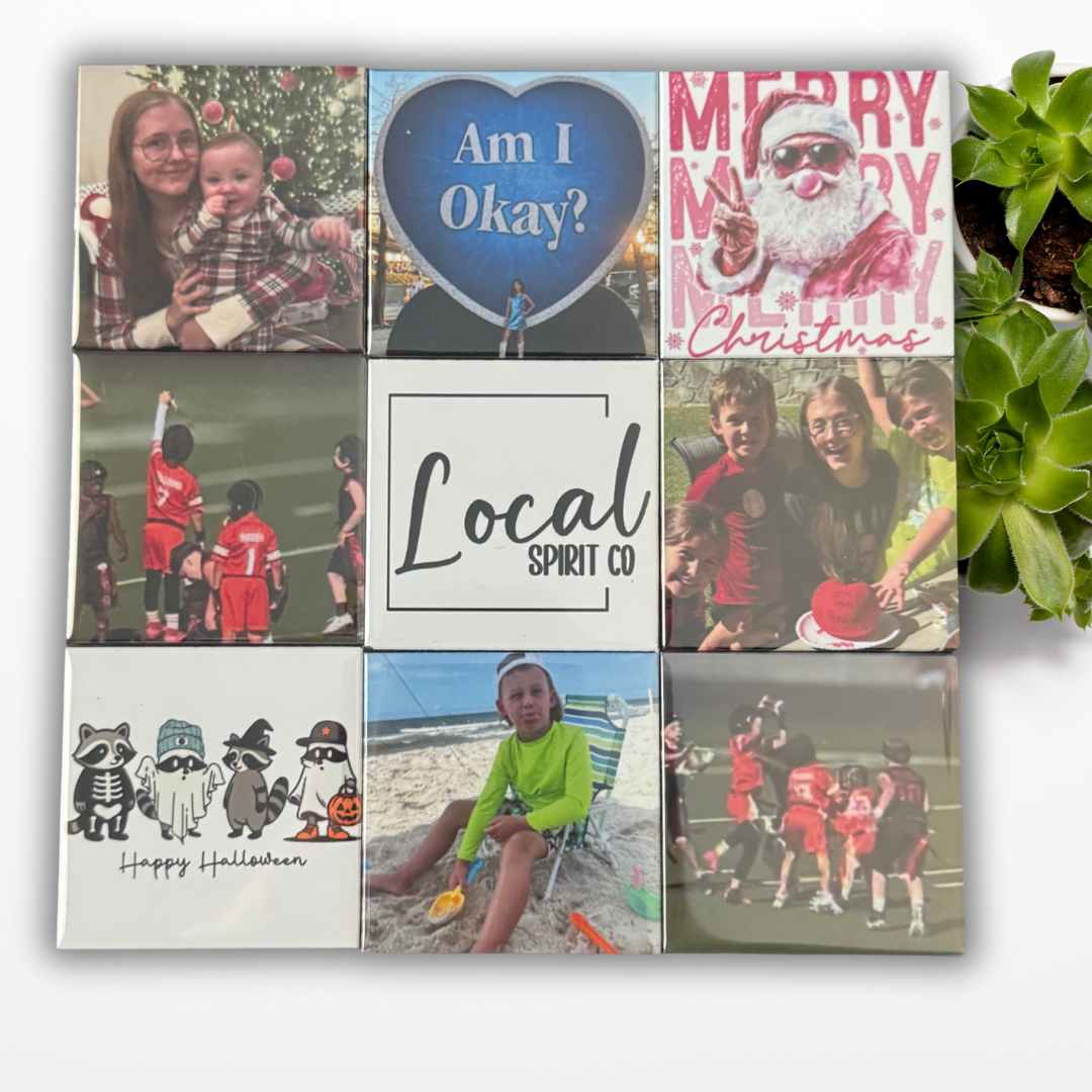 2"x2" Custom Photo Magnets