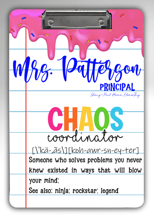 Teacher Double Sided Clipboard
