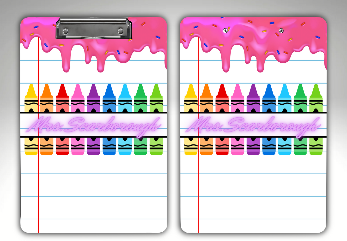 Teacher Double Sided Clipboard