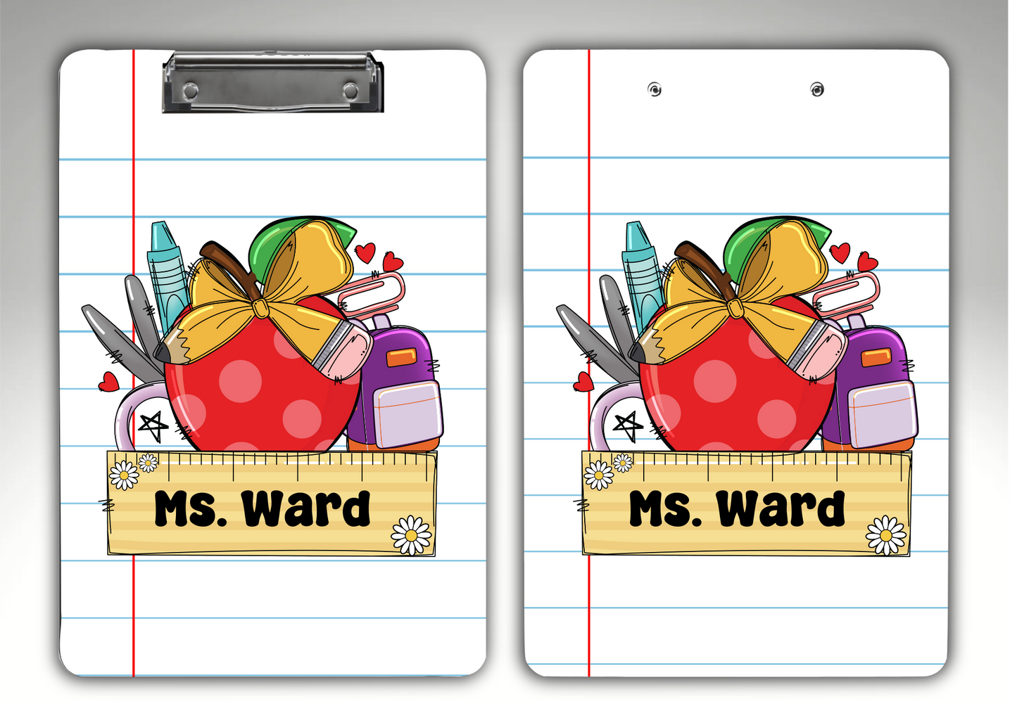 Teacher Double Sided Clipboard